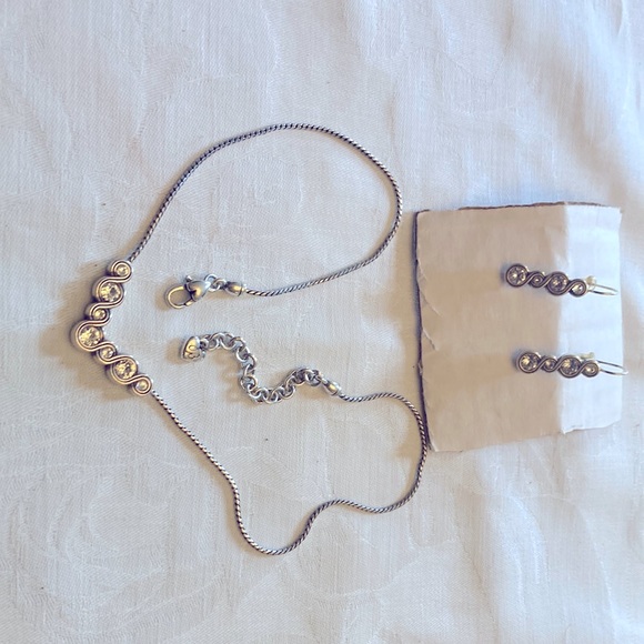 Brighton collectibles, necklace and earrings set - Picture 1 of 3